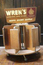 Wrenand39s SuperWax Shoe Polish Shop Advertising 