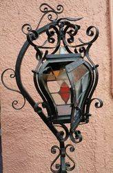 Wrought Iron Standard Lamp  