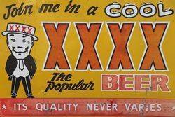 XXXX Beer Pub Advertising Tin Sign 