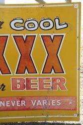 XXXX Beer Pub Advertising Tin Sign 
