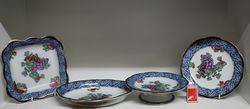  11 Piece Losol Ware Fruit Set C1915 Staffordshire Potteries 