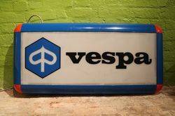  Piaggio Vespa Advertising Double Sided Light Box