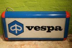  Piaggio Vespa Advertising Double Sided Light Box