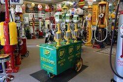  Stunning + Early BP 3 Pump Oil Cart 